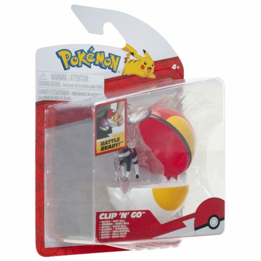 Blitzle actiefiguur met Turboball in actie