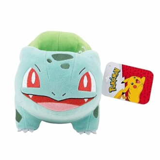 Pluche speelgoed van Bulbasaur met label