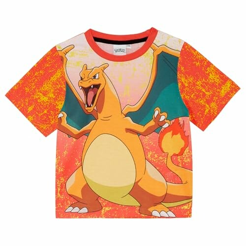 T-shirt met Charizard afbeelding voor kinderen