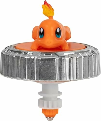 Charmander figuur op metalen tol