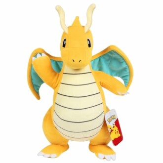 Dragonite knuffel met label