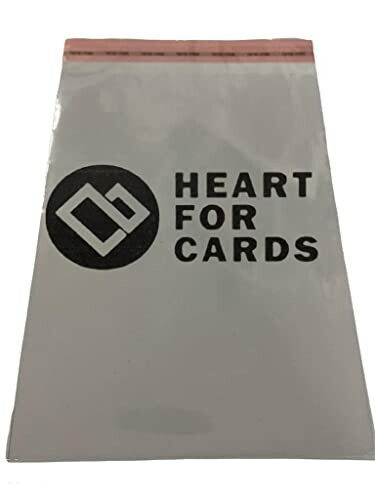 Zakje met logo en tekst 'Heart for Cards'.