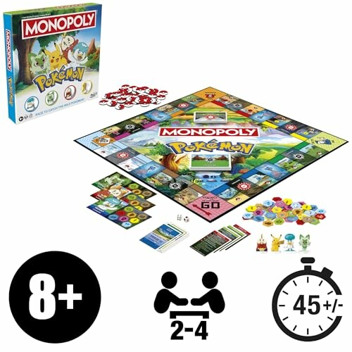 Monopoly spel met Pokémon-thema