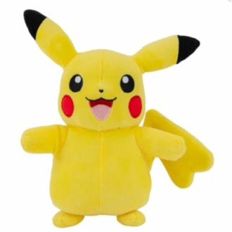 Pikachu pluche speelgoed met een vrolijke uitstraling.