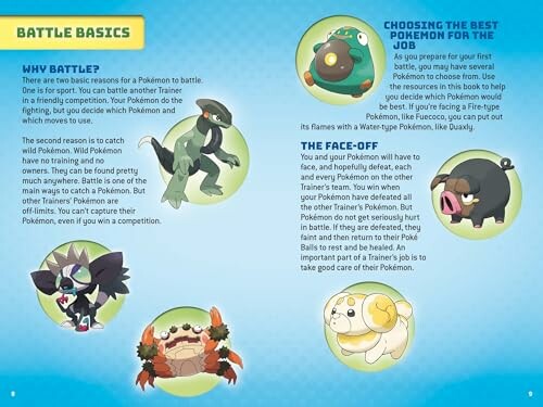 Pokemon battle basics en keuze van de beste Pokemon.