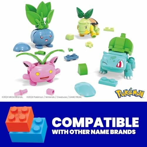 Speelgoed blokken met Pokémon figuren