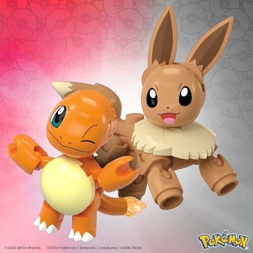 MEGA Pokémon Bouwset Charmander & Eevee