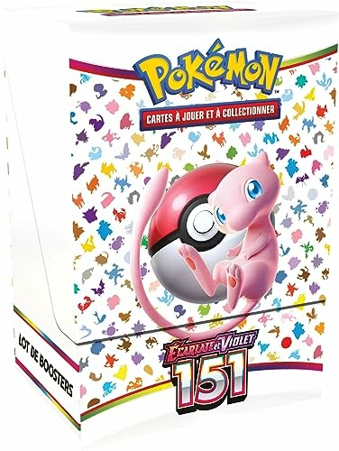 Pokémon kaartverzameldoos met Mew en Pokéball