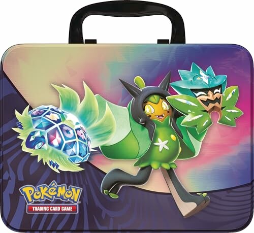 Pokémon speelkaarten blik met kleurrijk ontwerp