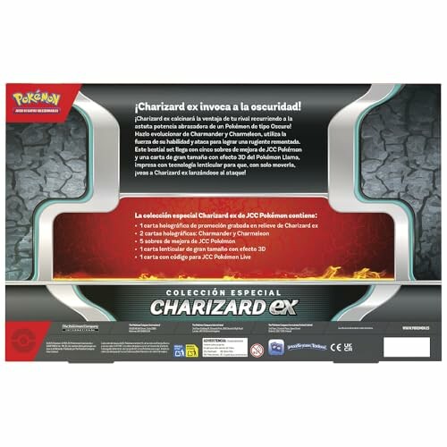 Verpakking van Charizard ex speciale collectie Pokémon-kaarten.