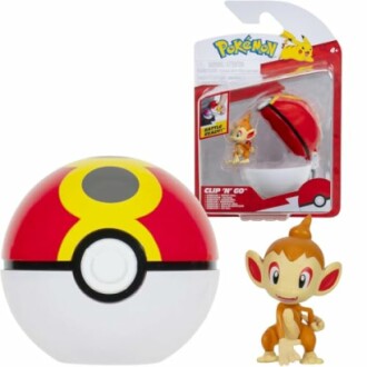 Speelgoedfiguur van een aapachtige Pokémon