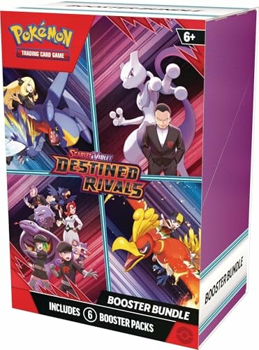 Pokemon kaartspel Destined Rivals boosterbundel met zes pakketten