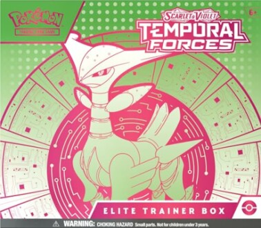 Pokémon Elite Trainer Box met Temporal Forces thema