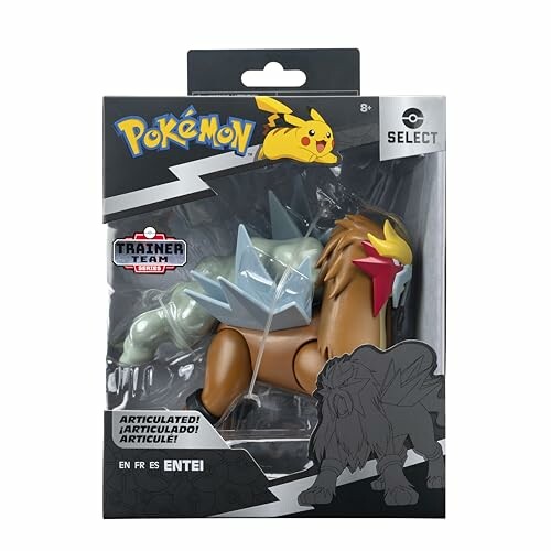 Pokemon Entei figuur in verpakking