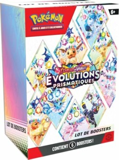 Pokémon Evolutions Prismatiques boosterdoos met zes boosters