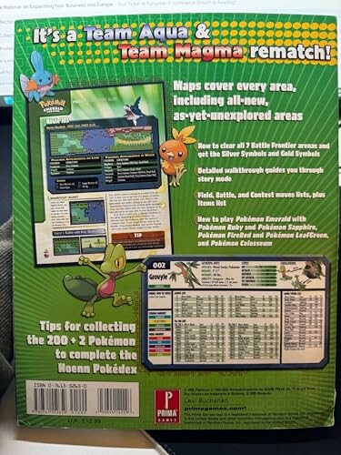 Pokémon Emerald: Prima Official Game Guide