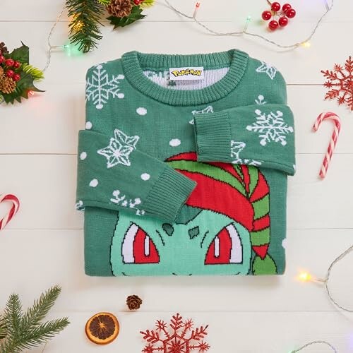 Pokémon Kersttrui voor Kinderen
