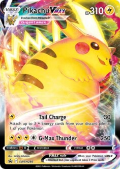 Pikachu VMAX SWSH286 JUMBO OVERSIZED