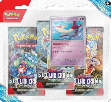 Pokémon kaartenverpakking met Latias kaart.