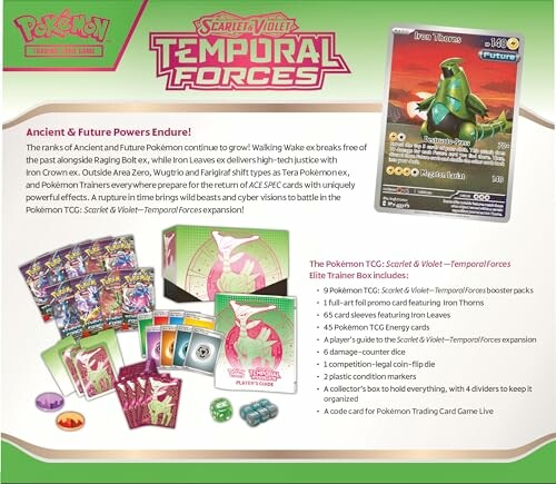 Pokémon kaarten en accessoires van Scarlet & Violet Temporal Forces