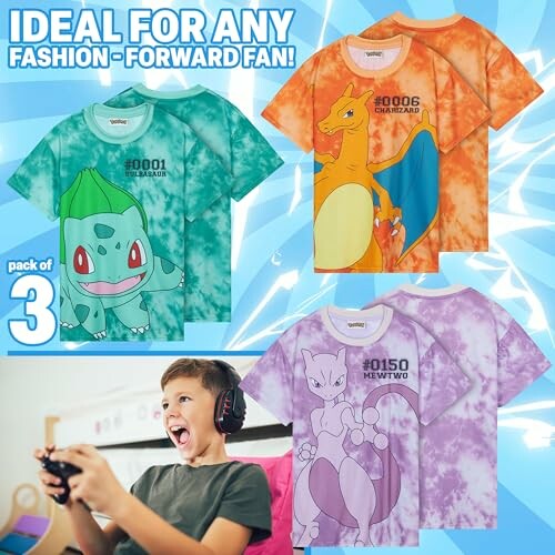 Pokémon T-shirt voor jongens