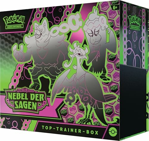 Pokémon Top-Trainer-Box met Nebel der Sagen-thema
