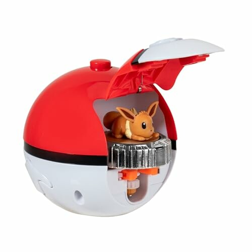 Speelgoedbal met Eevee figuur erin