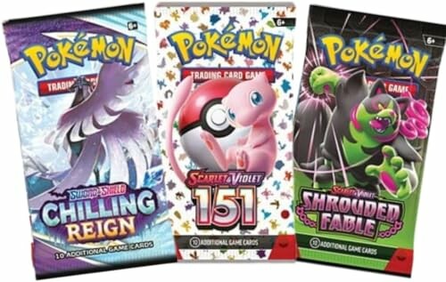 Pokémon kaarten verpakkingen